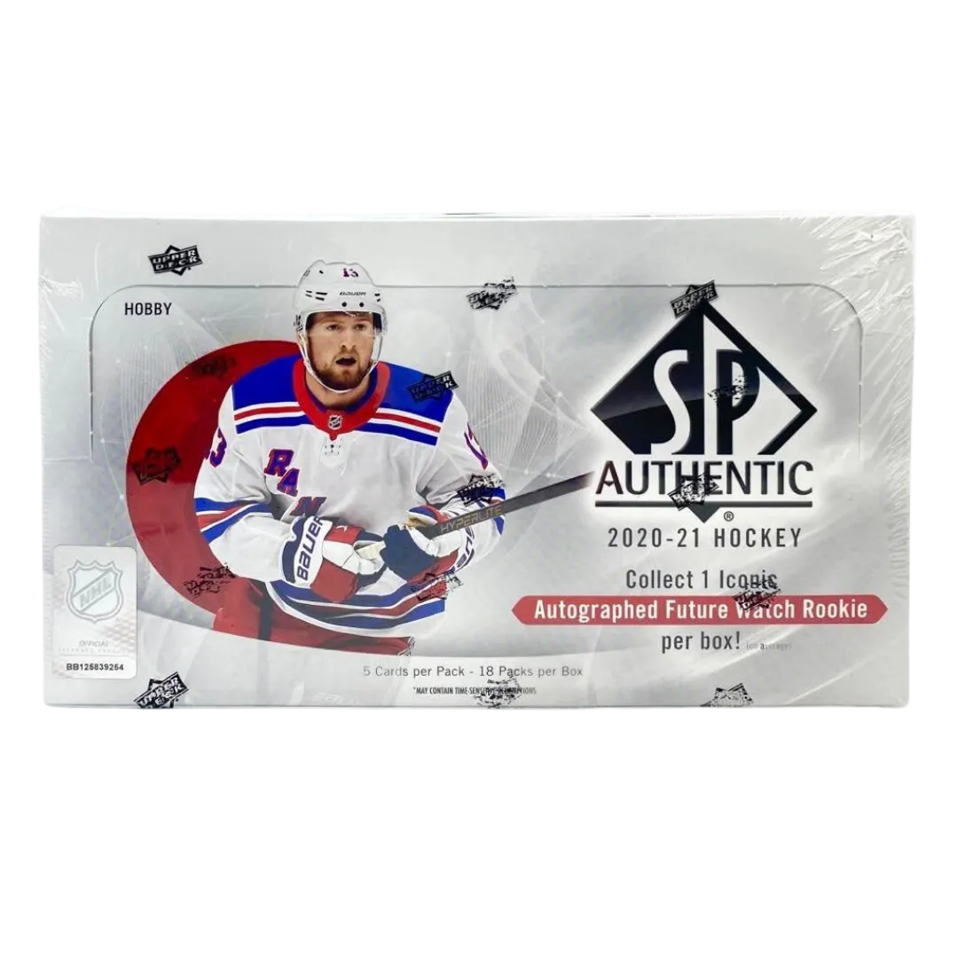 2020-21 Upper Deck SP Authentic Hockey Hobby Box