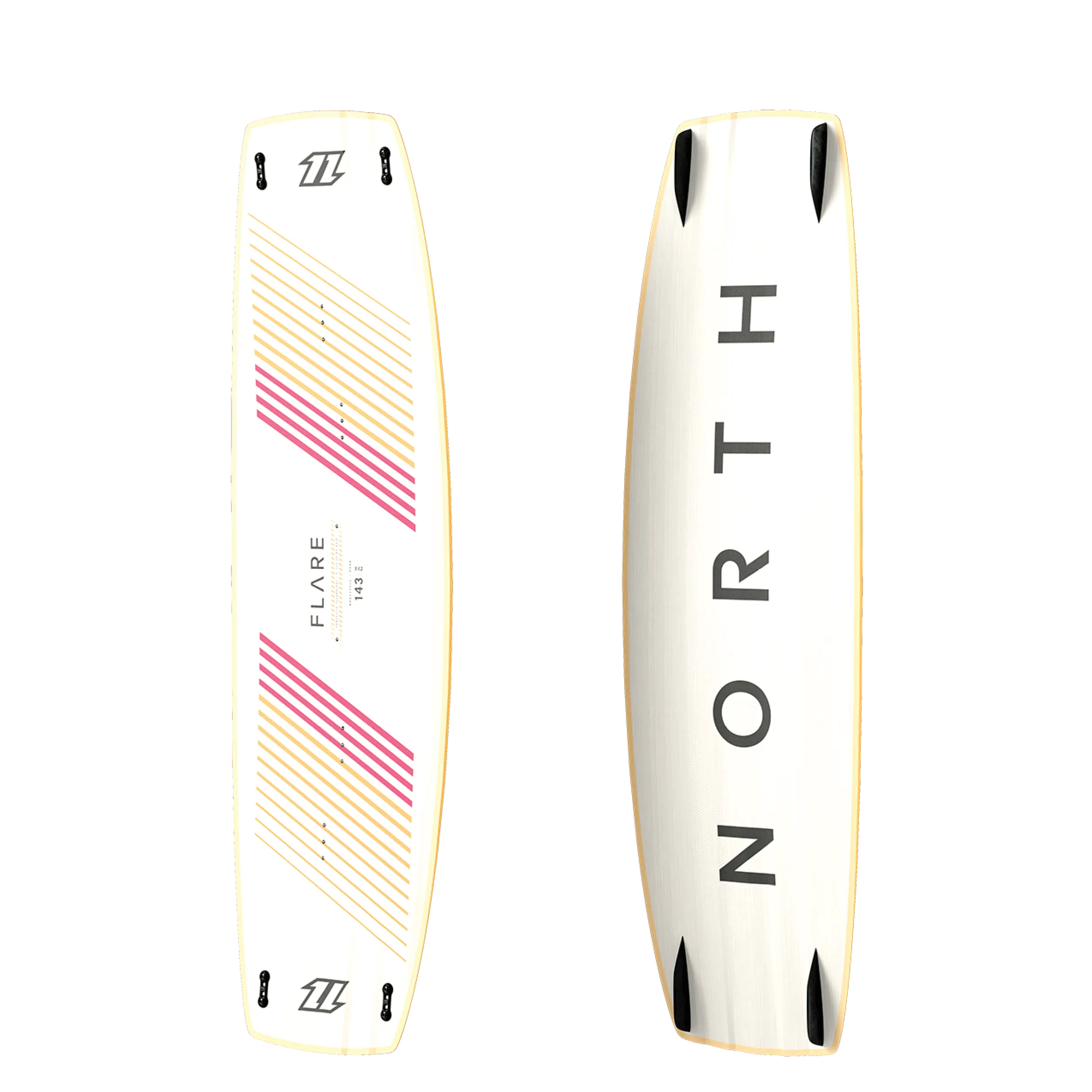 2021 North Flare Kiteboard-White