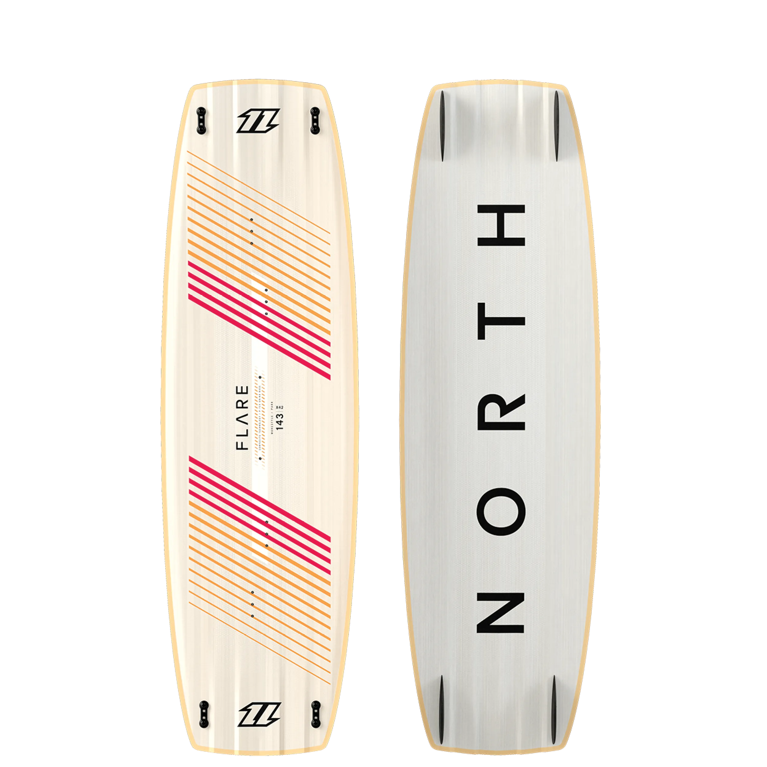 2021 North Flare Kiteboard-White