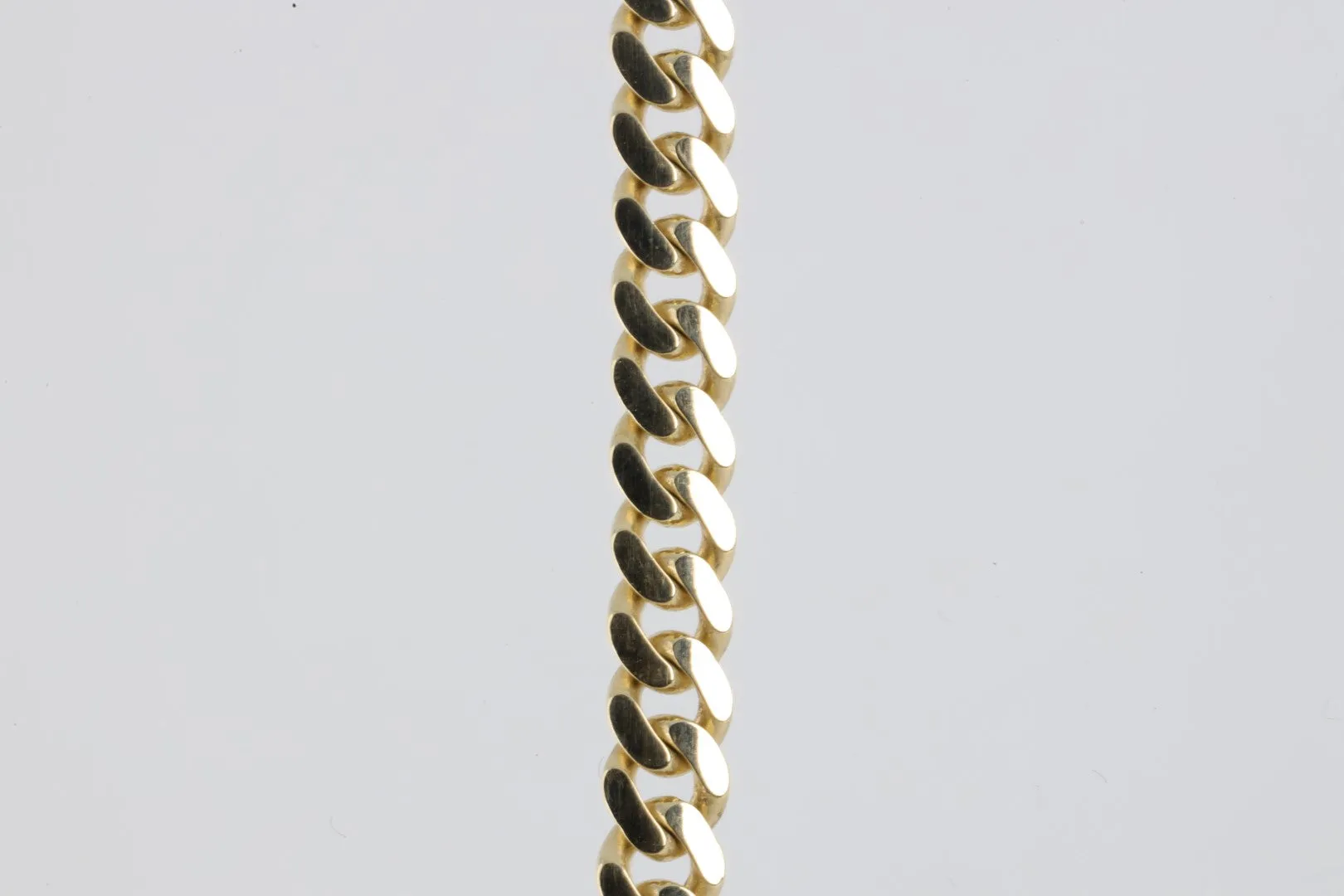 21" 14k Yellow Gold Cuban Chain (20.69g.)