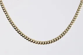 21" 14k Yellow Gold Cuban Chain (20.69g.)