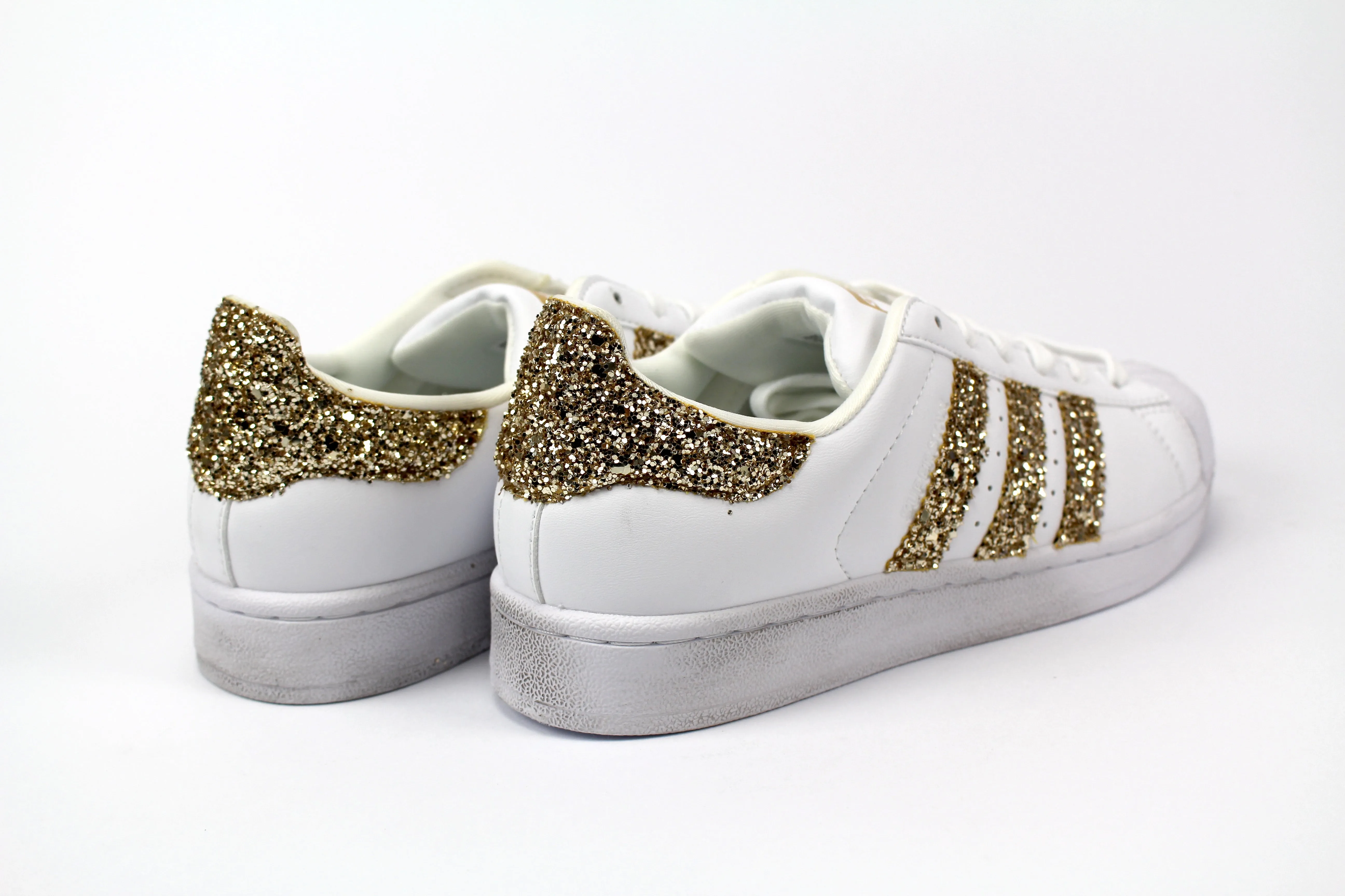 Adidas Superstar Gold Glitter