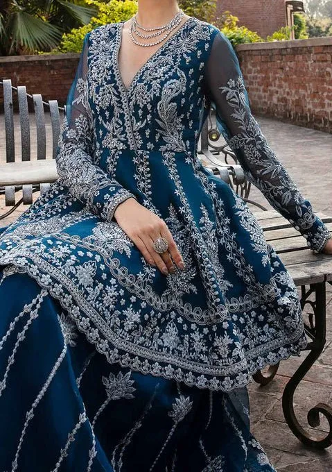 Akbar Aslam Nayara Pakistani Luxury Organza Dress