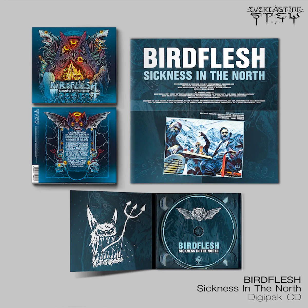 Birdflesh - Sickness In The North CD