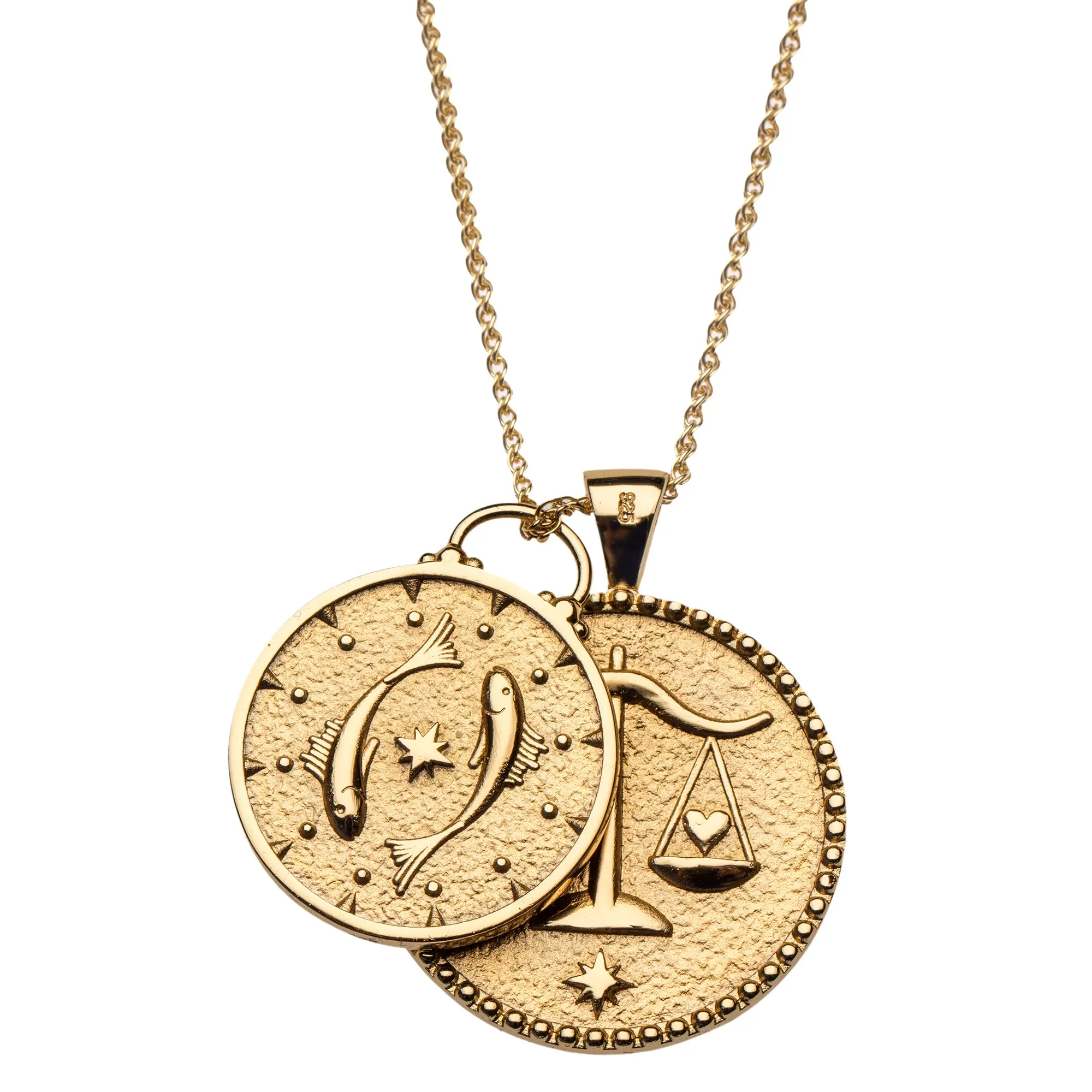 CANCER JW Zodiac Pendant Coin - Jun 21 - Jul 22