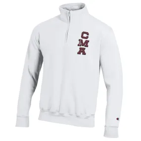 Champion CMA Powerblend 1/4 Zip - White