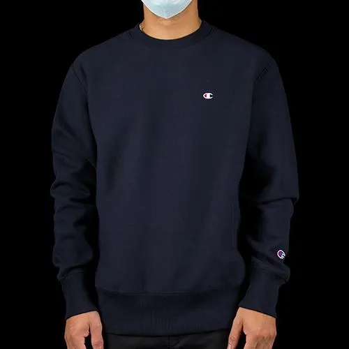 CHAMPION  REVERSE WEAVE CREW (NAVY)