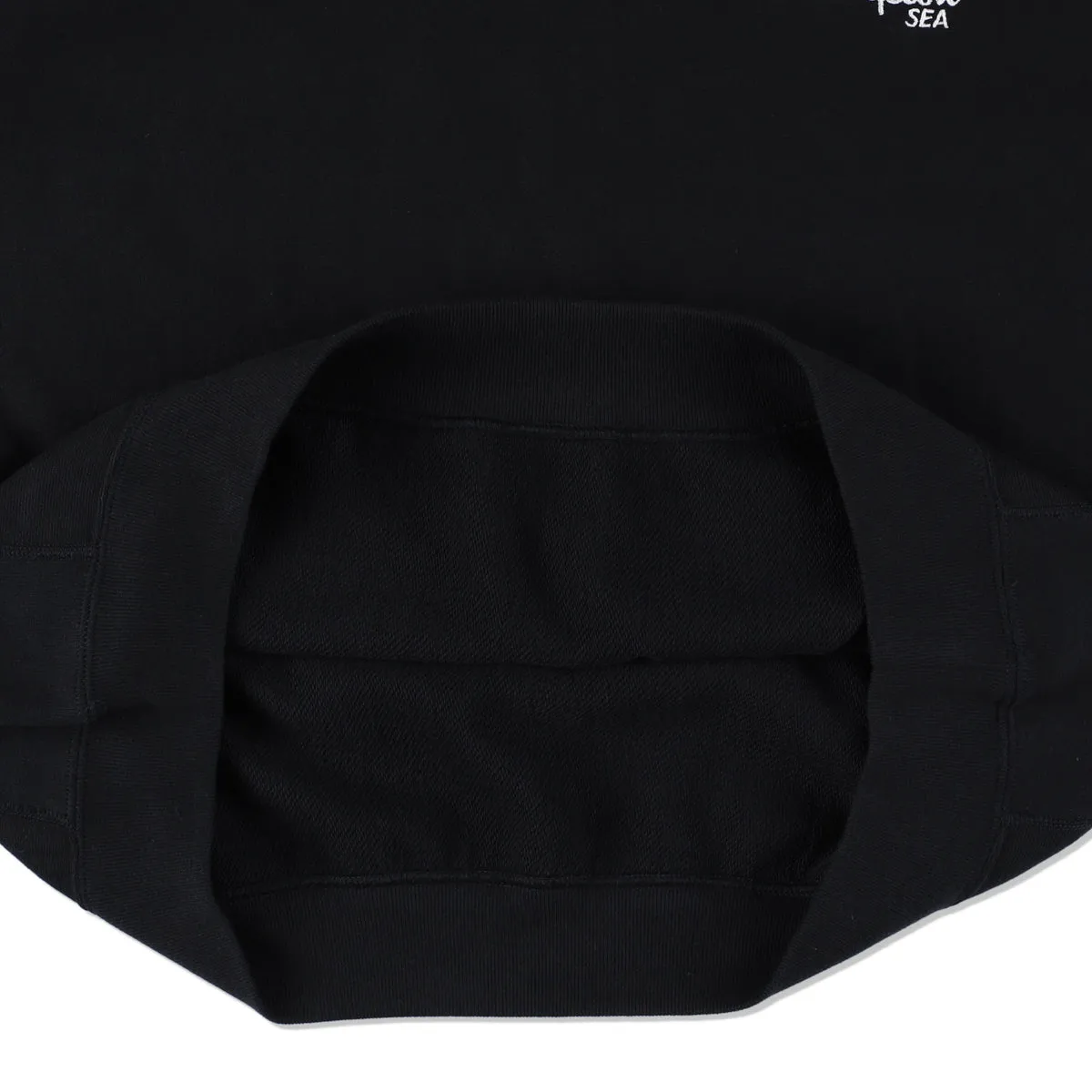 Champion x WDS REVERSE WEAVE(R) S/S HALF ZIP SWEATSHIRT / MIDNIGHT_BLACK