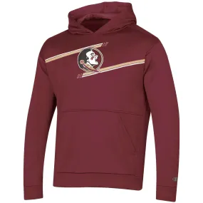 Champion Youth Seminole Logo Performance Hood - Garnet