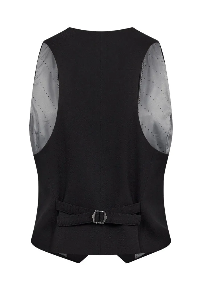 Copenhagen Muse Tailor Waistcoat - Vest - Black