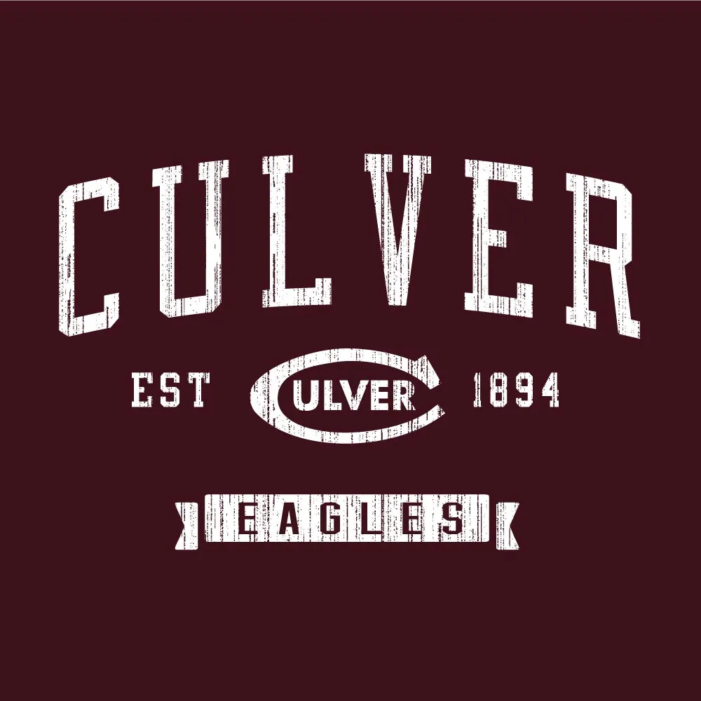 Culver Champion Tri-blend Tee - Maroon