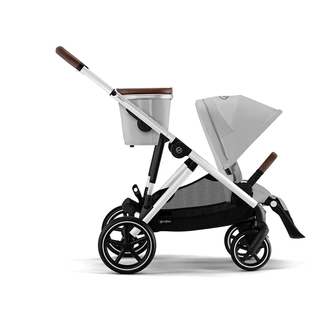 Cybex Gazelle S Luxury Bundle - Silver / Lava Grey