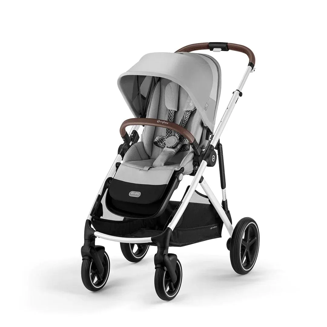 Cybex Gazelle S Luxury Bundle - Silver / Lava Grey