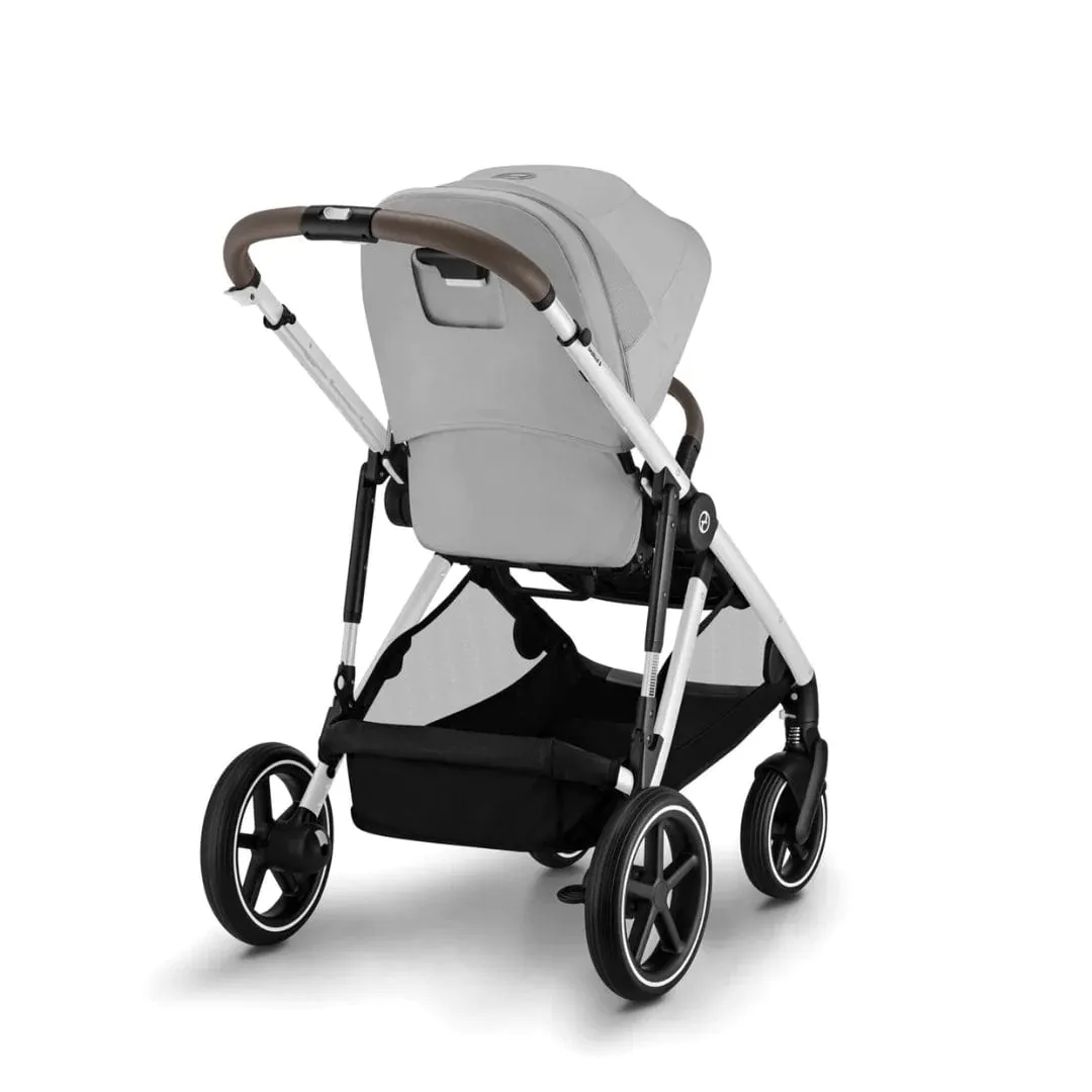 Cybex Gazelle S Luxury Bundle - Silver / Lava Grey