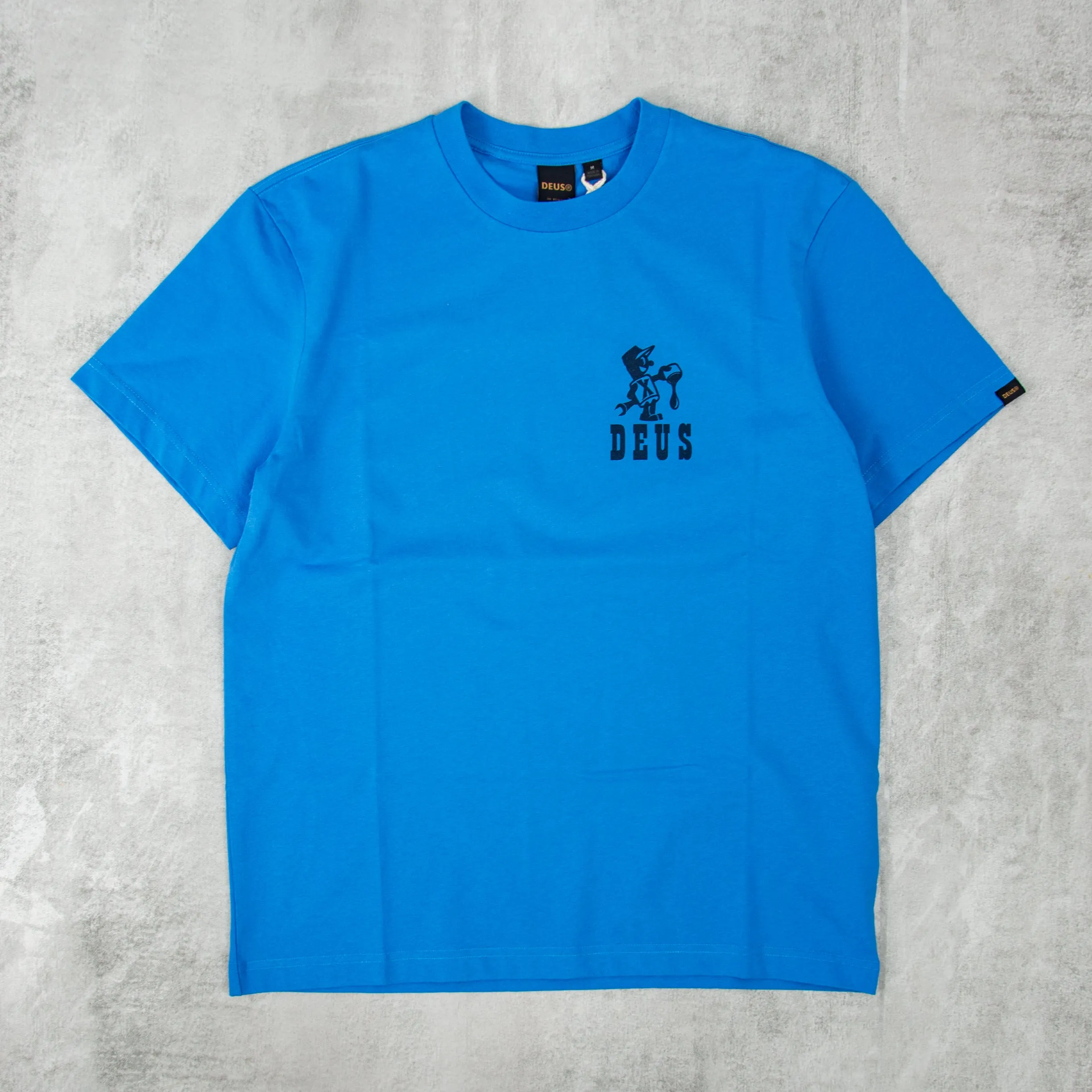 Deus Ex Machina Old Town Tee - French Blue