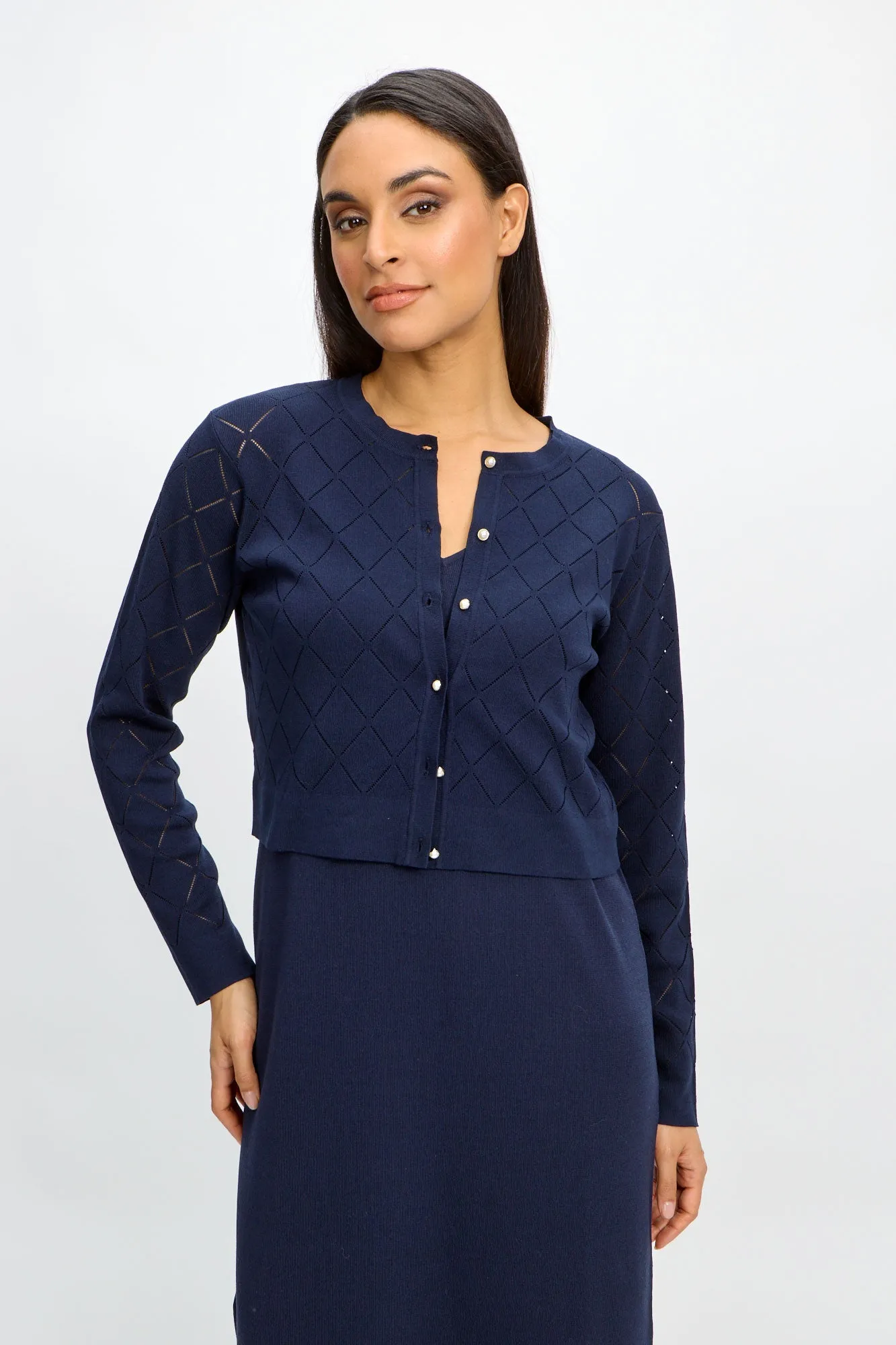 Emproved Cardigan | Navy