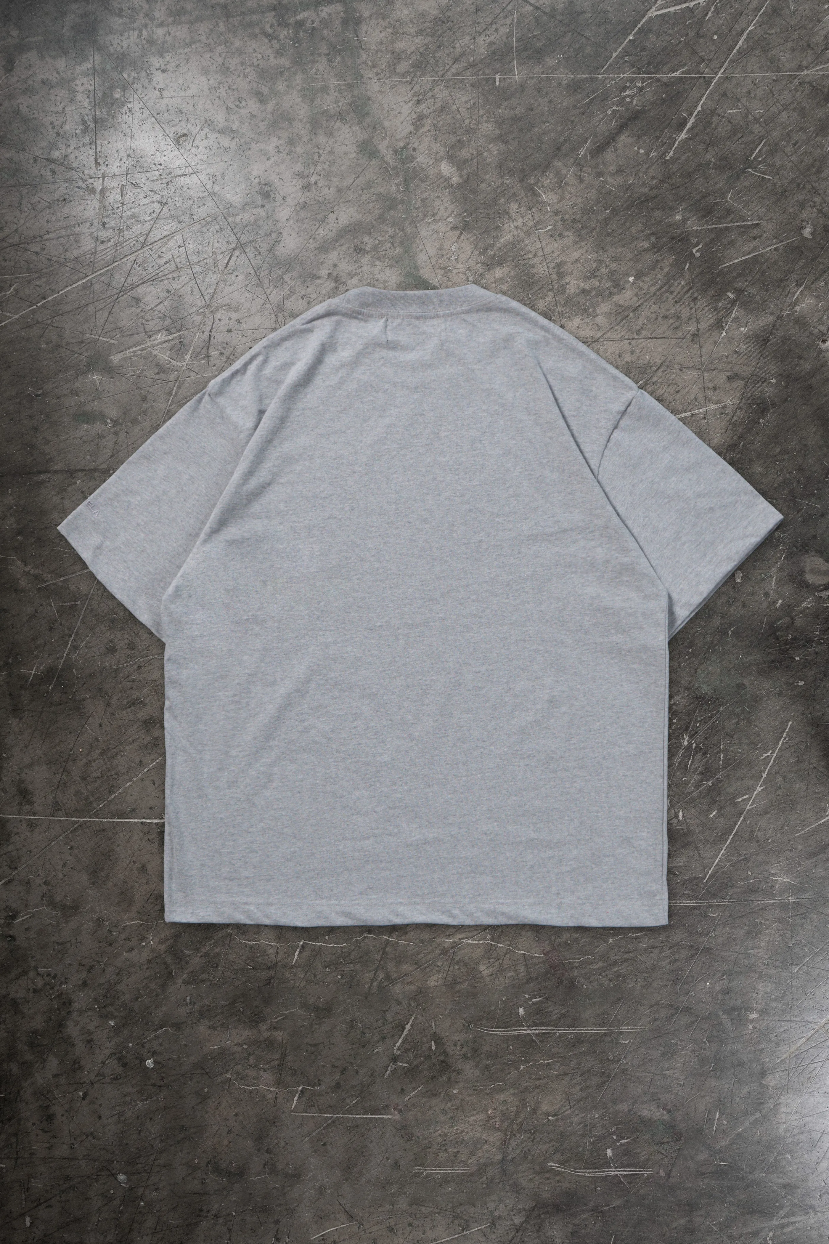 FACE TO FACE LIGHT GREY MELANGE T-SHIRT