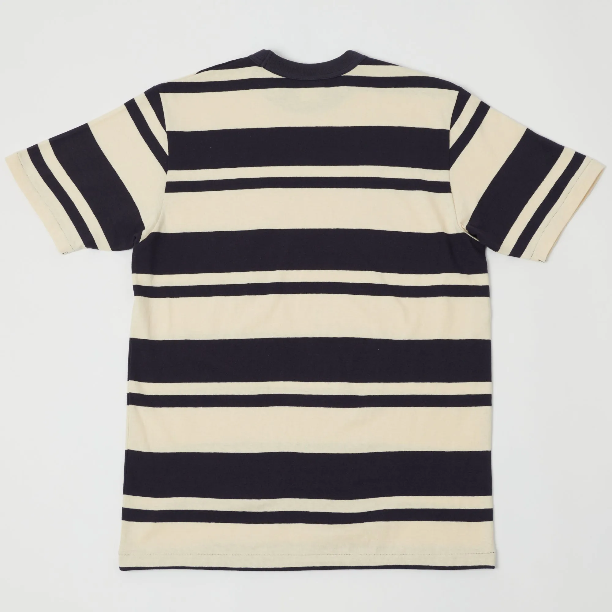 Freewheelers 'Power Wear' Random Striped Set In Tee - Old Navy/Dry Cream