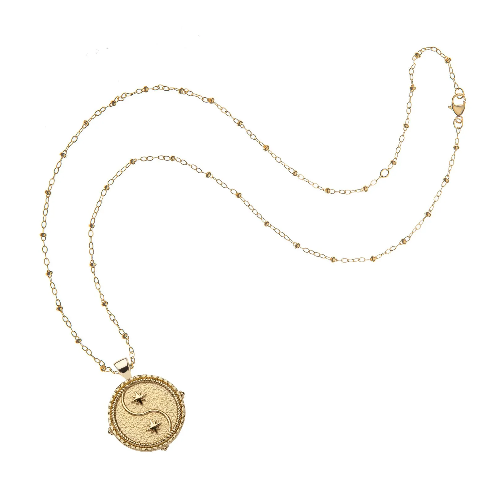 GEMINI JW Small Zodiac Pendant Coin - May 21 - Jun 20