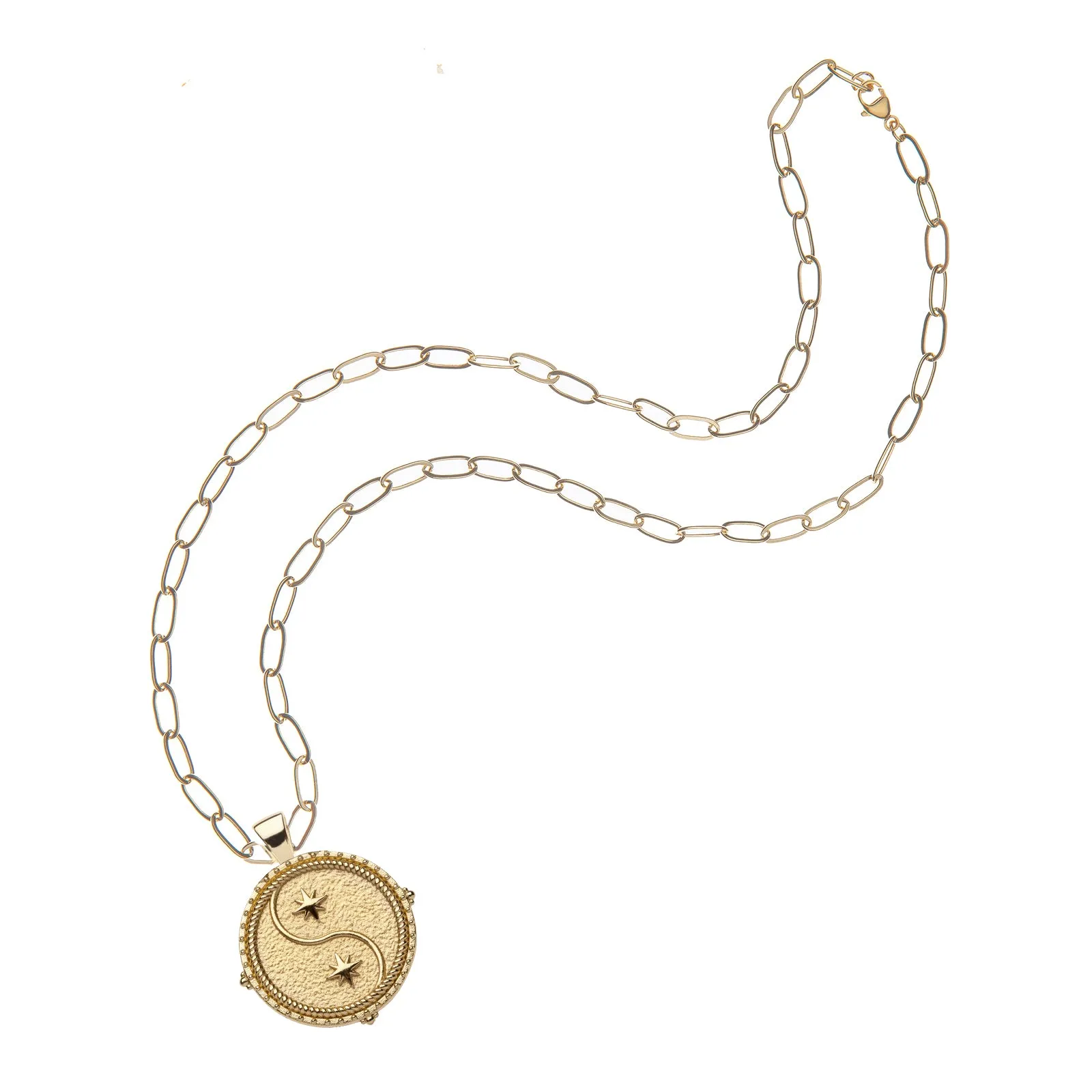 GEMINI JW Small Zodiac Pendant Coin - May 21 - Jun 20