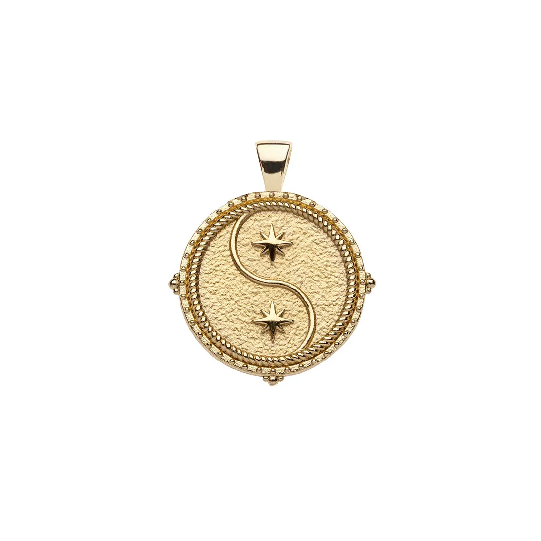 GEMINI JW Small Zodiac Pendant Coin - May 21 - Jun 20