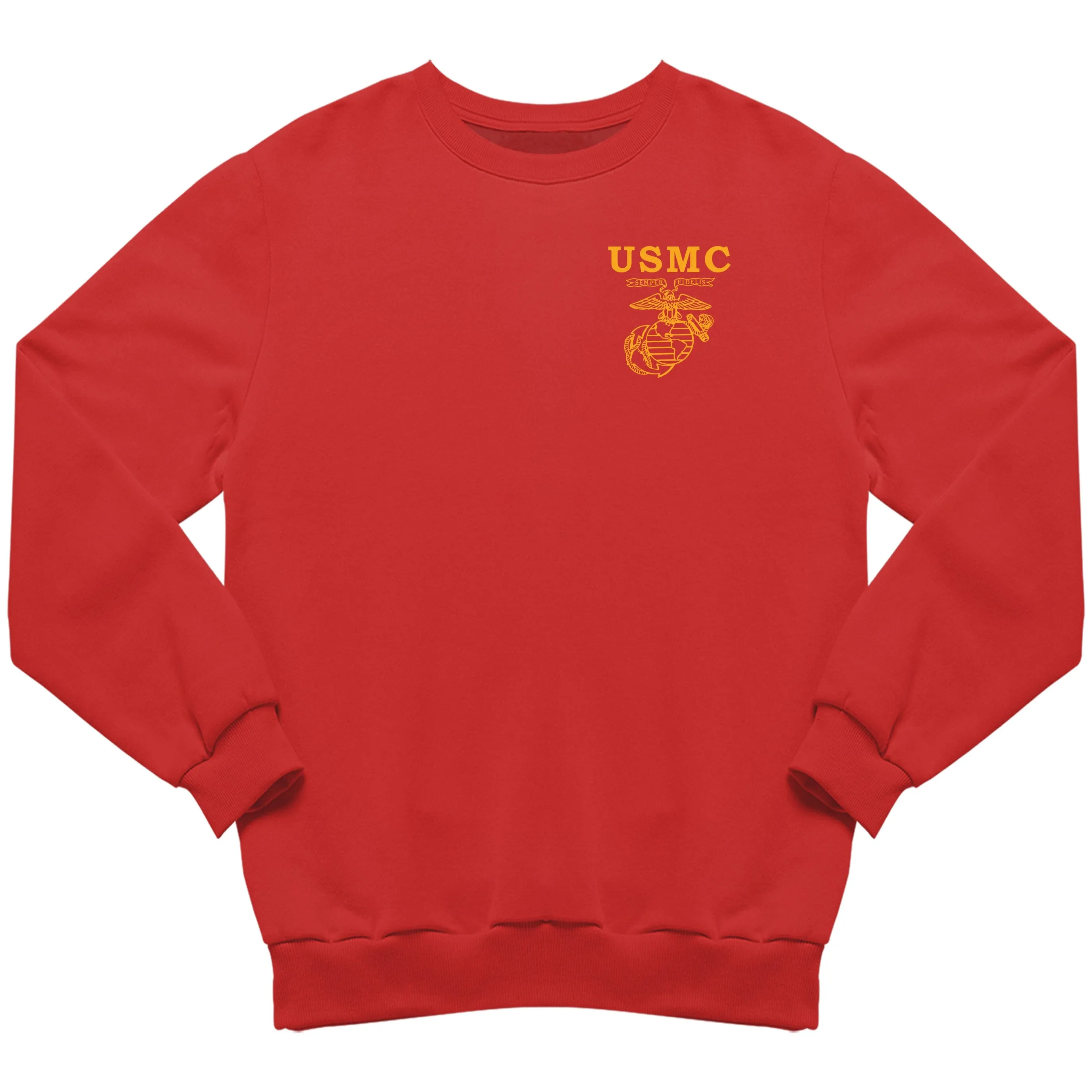 Gold Old School Heritage Chest Seal Sweatshirt