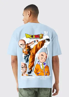 Krillin Men Oversized Printed T-Shirt