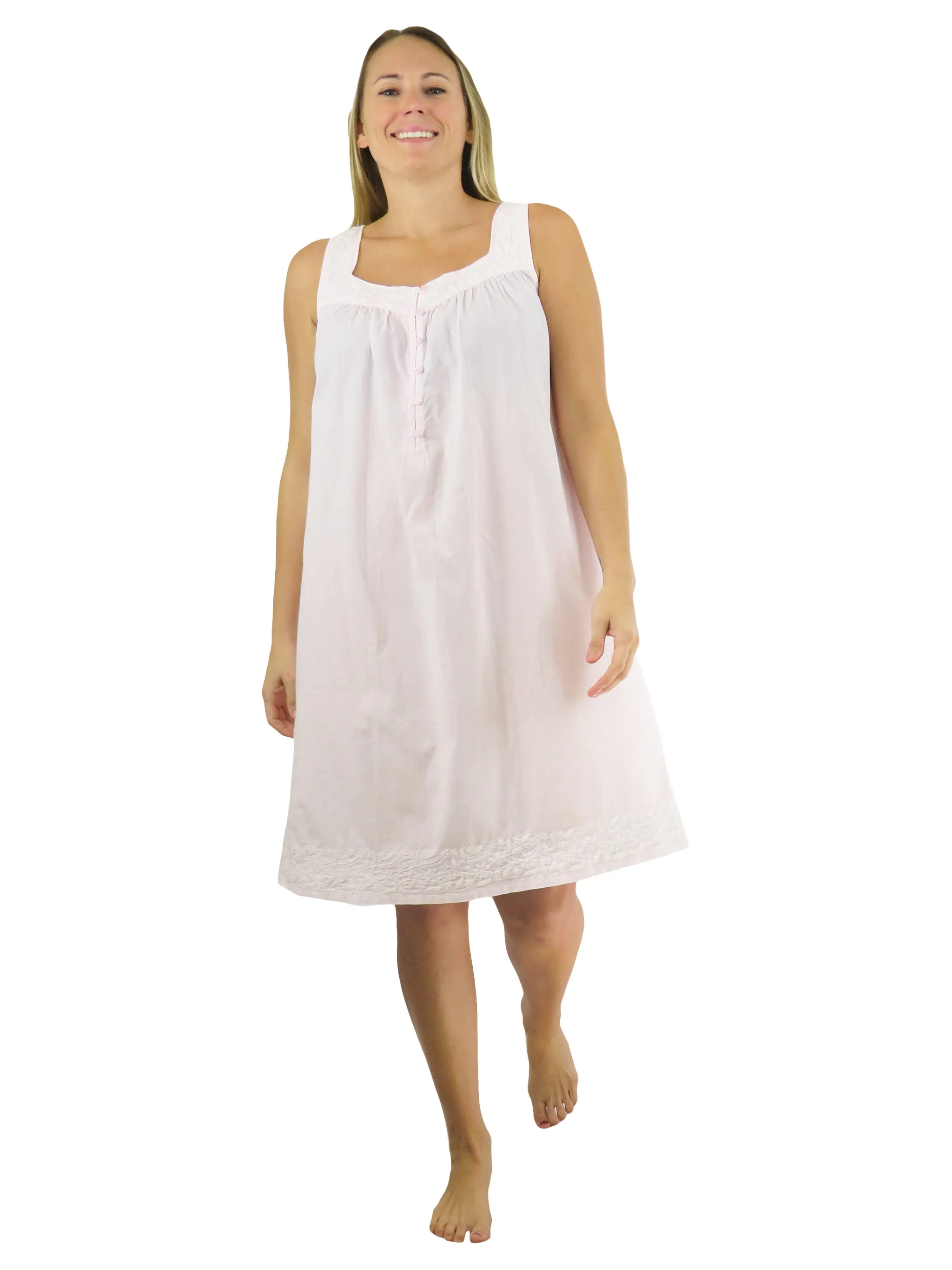 La Cera Hand Embroidered Chemise