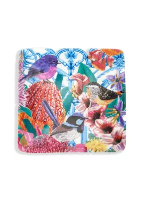 LA LA LAND SQUARE TRINKET TRAY ENCHANTED GARDEN