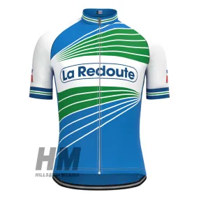 La Redoute Retro Jersey Short Sleeve Blue