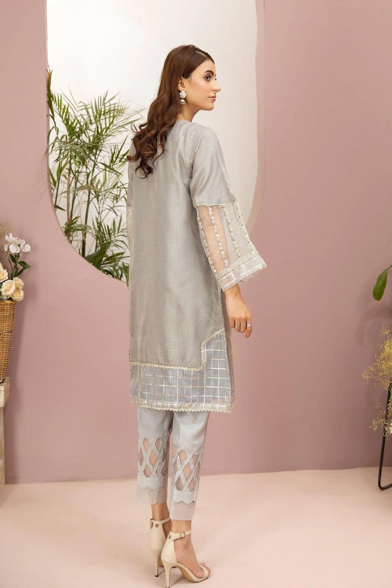 LUXURY EMBROIDERED PRET KLX-230907