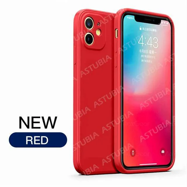 Luxury Liquid Silicone Case For iPhone - Various Models