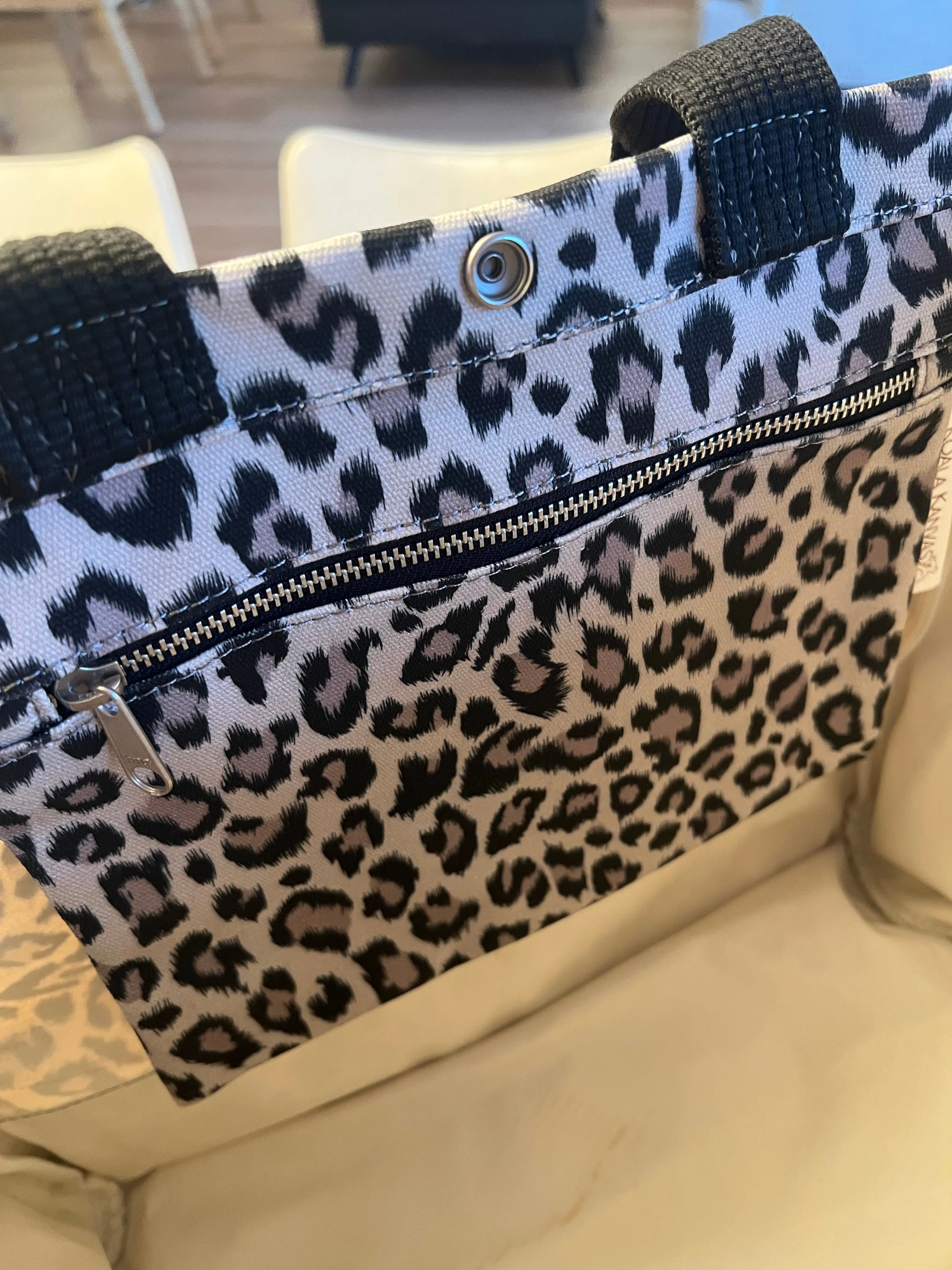 Mini Monogram Leopard North South Bag