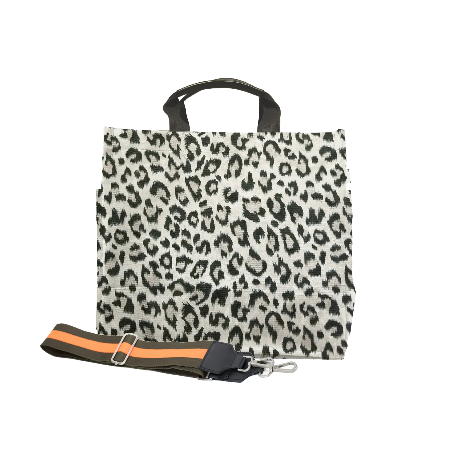 Mini Monogram Leopard North South Bag