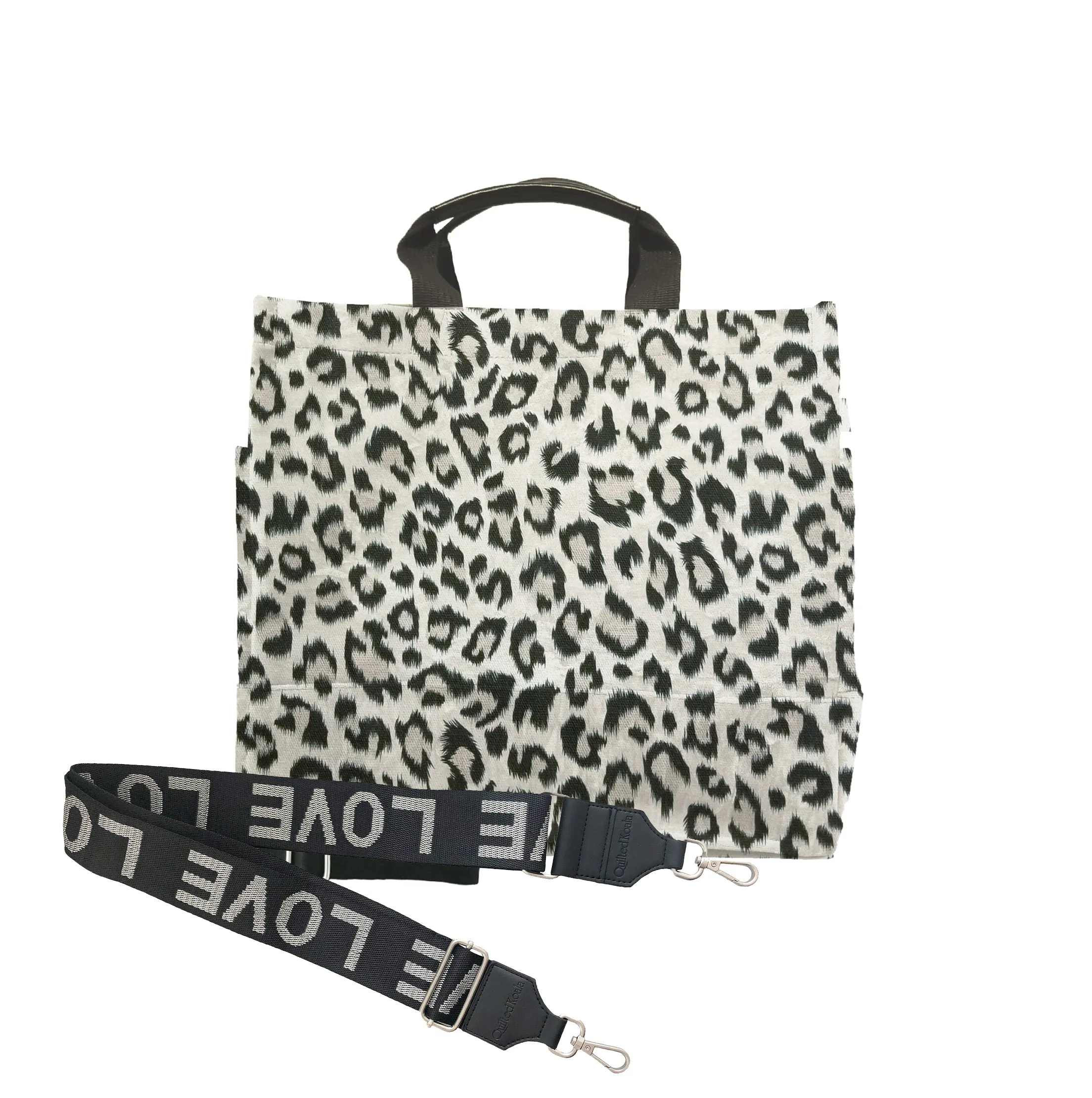 Mini Monogram Leopard North South Bag