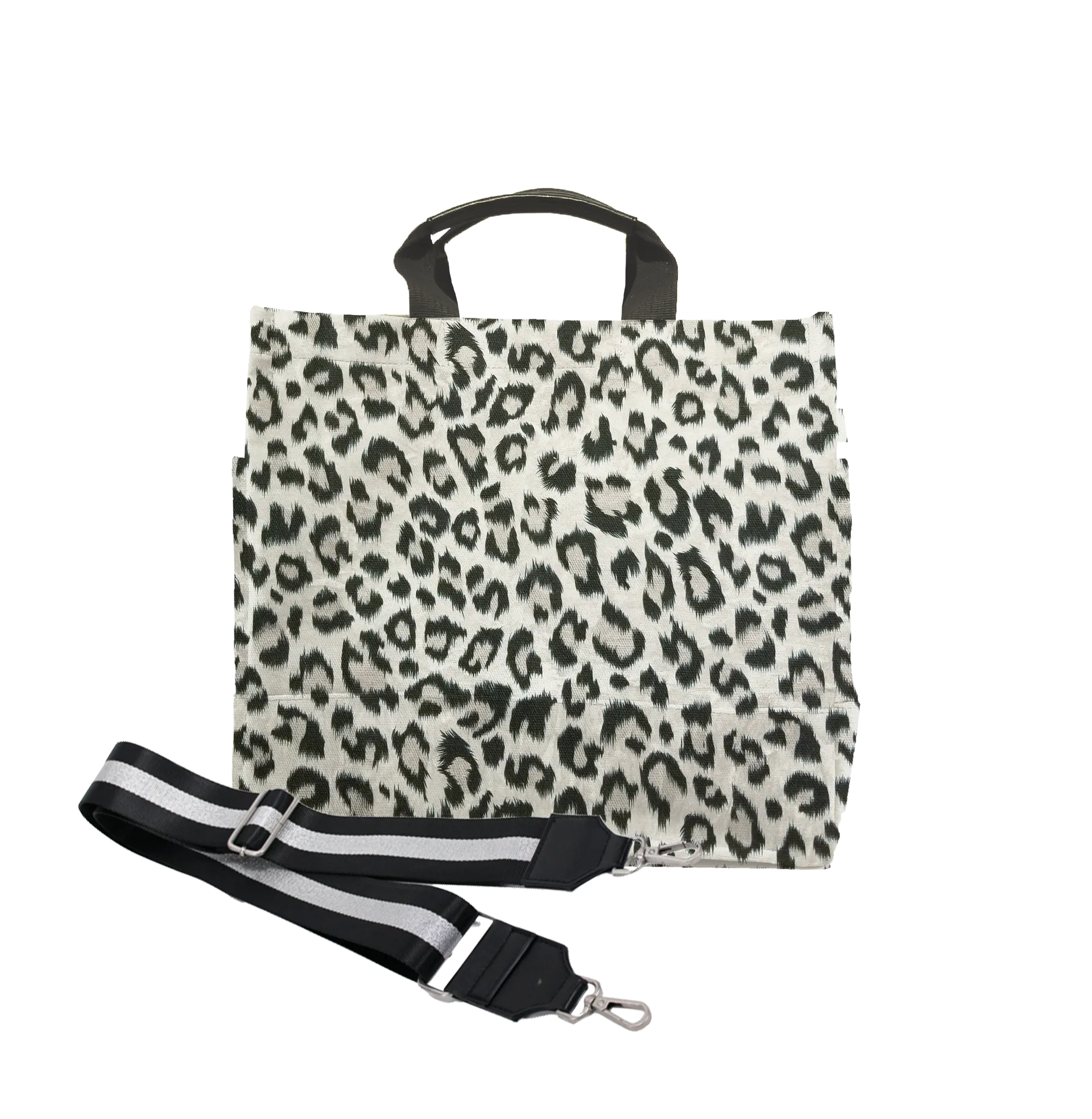 Mini Monogram Leopard North South Bag