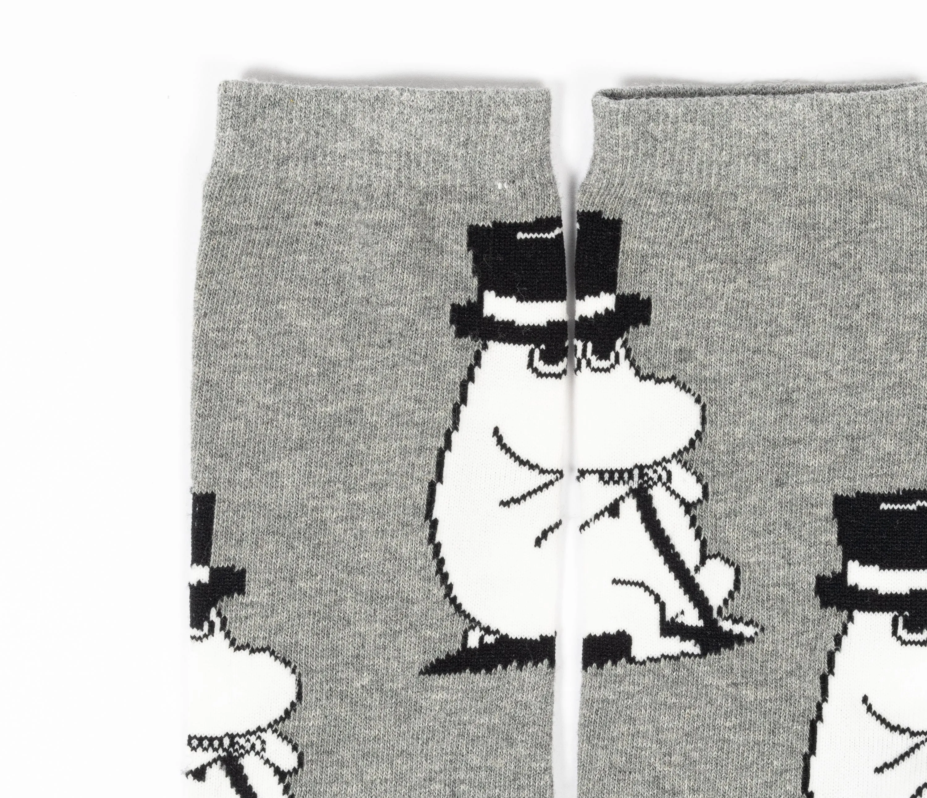 Moominpappa Wondering Men Socks - Grey