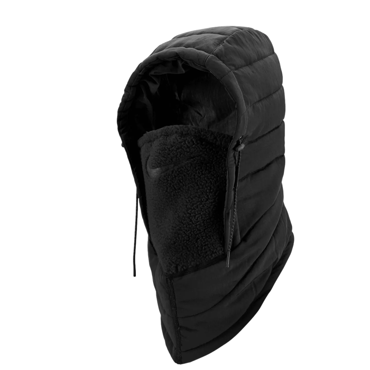 Mens Quilted Insulated Hooded Jacket by Nike - Warm and Stylish Outerwear for Cold Weather