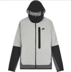 Nike Tech Fleece Woven Hoodie - Navy (3rd Gen - Old Season)