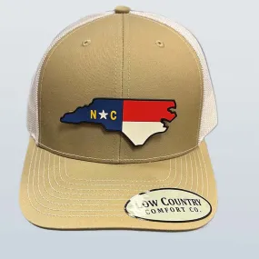 North Carolina Patch Trucker in Khaki