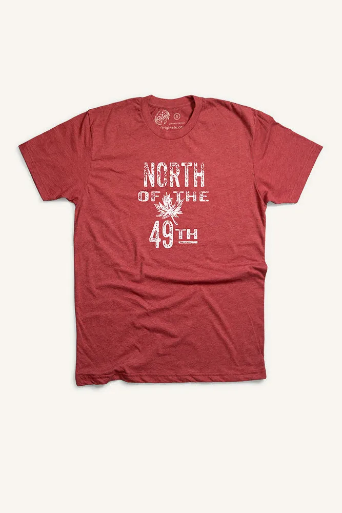 North of the 49th T-shirt (Mens)