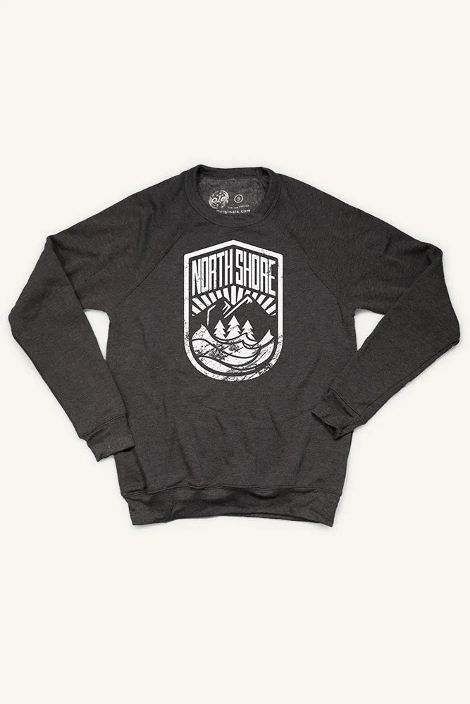 North Shore Crest Sweatshirt (Unisex)