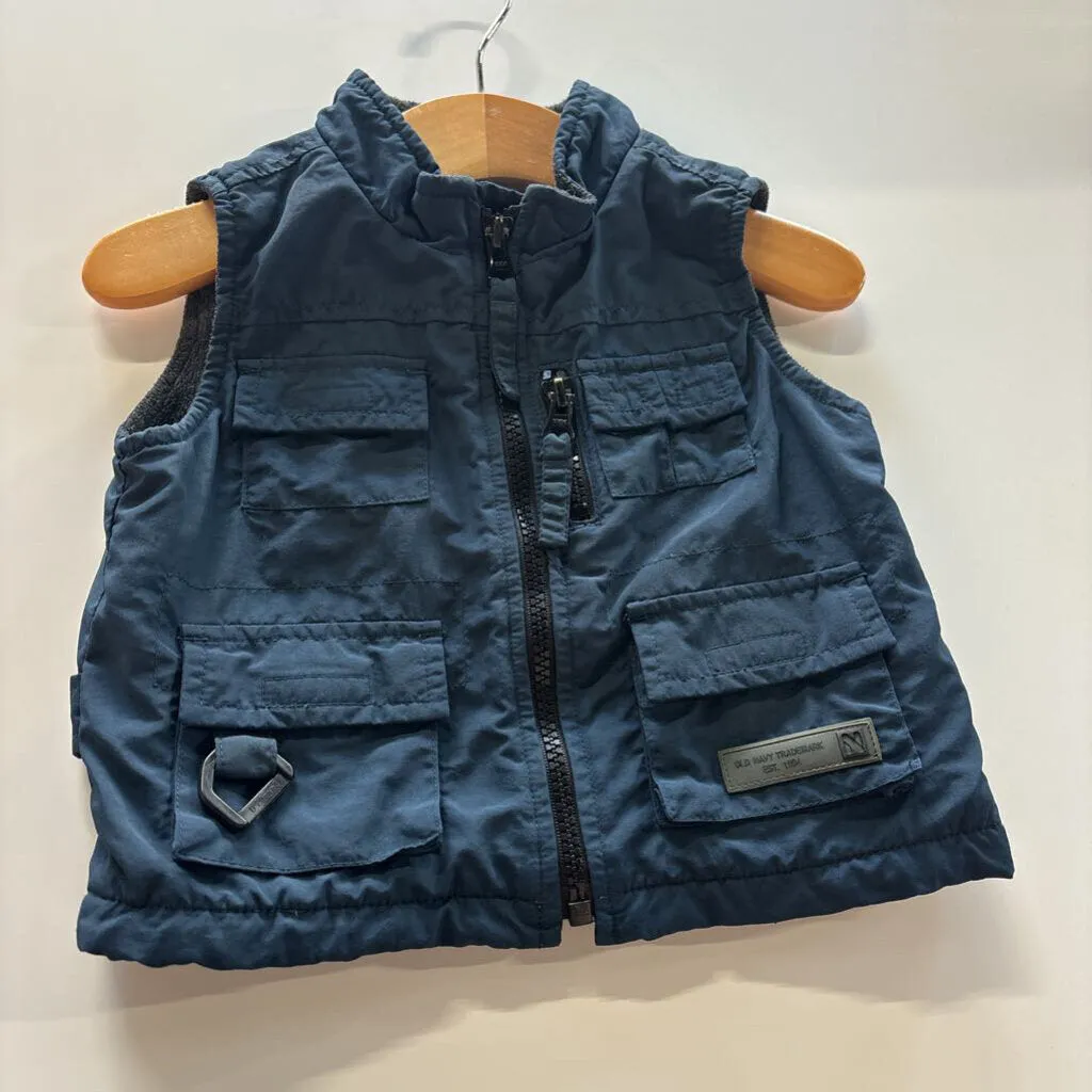 Old Navy Outdoor Zip Vest 6/12M