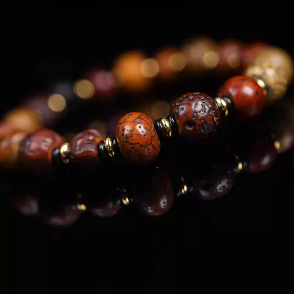 Old Tibetan Spiritual Seeds Wrist Mala