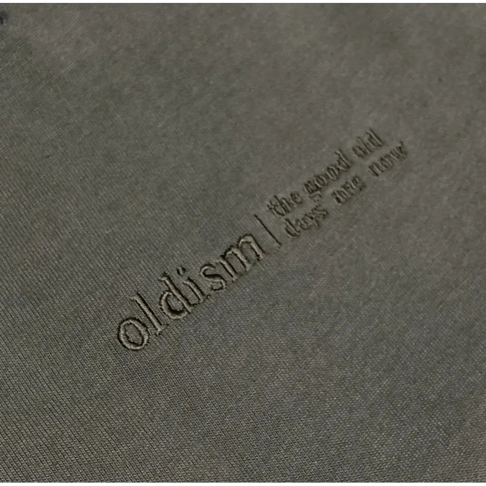 OLDISM OLD/SM ENTERPRISE PATCH TEE-GREY