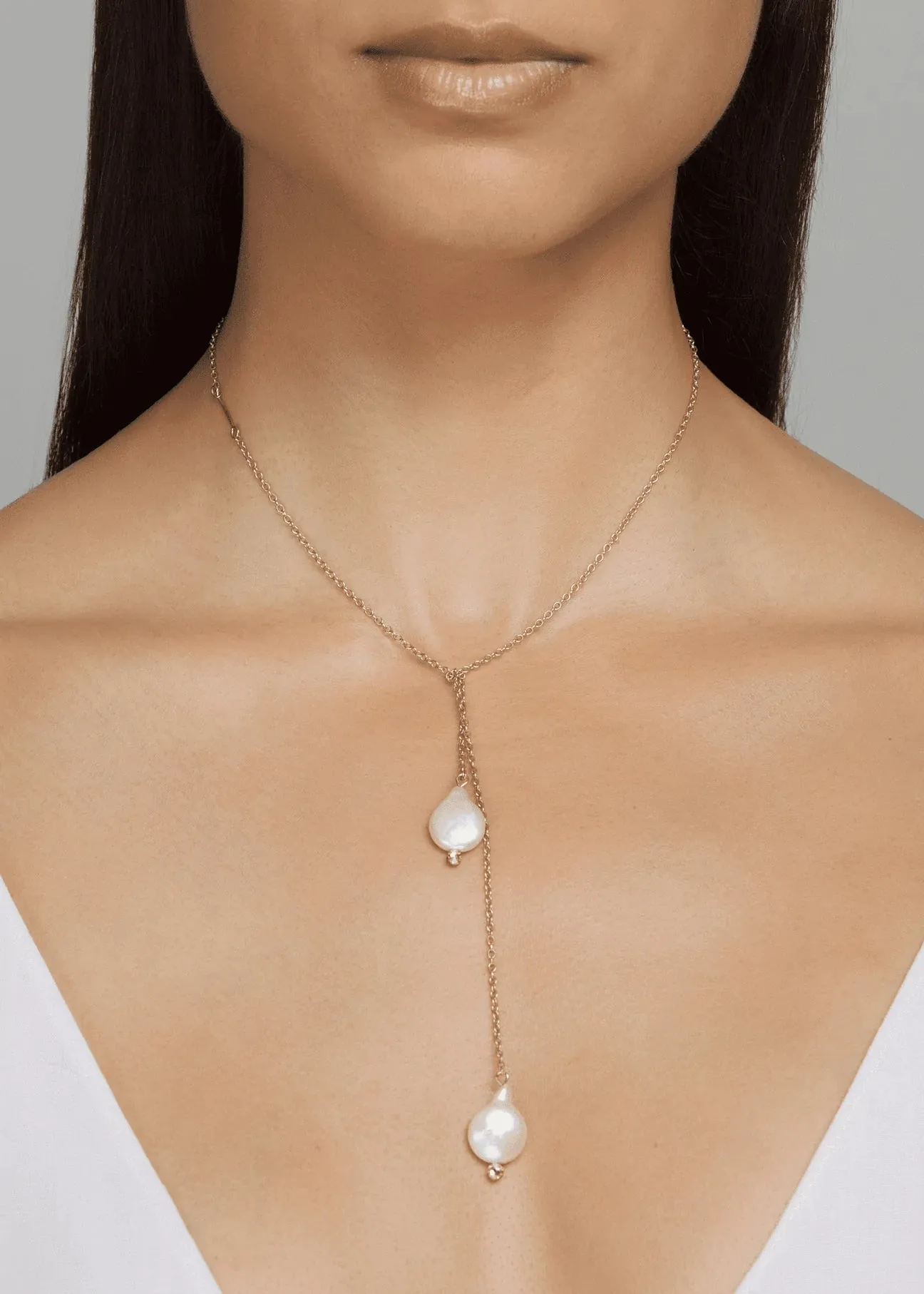 Pearl Face Chain