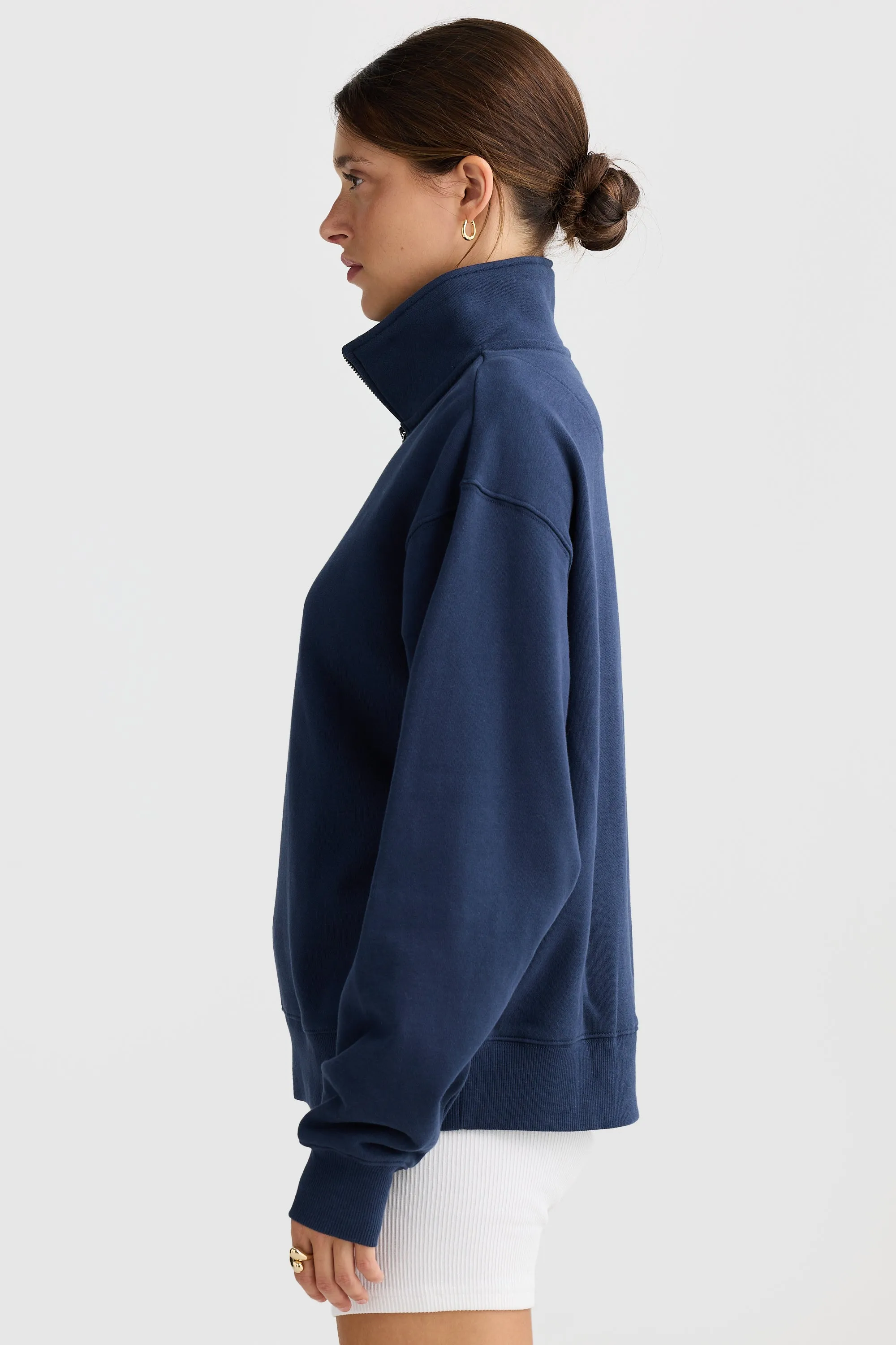 Quarter Zip Navy