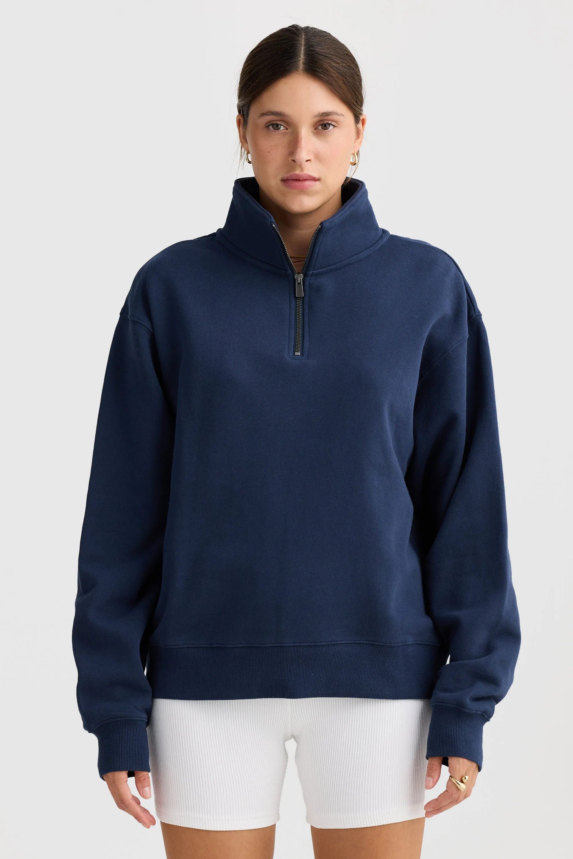 Quarter Zip Navy