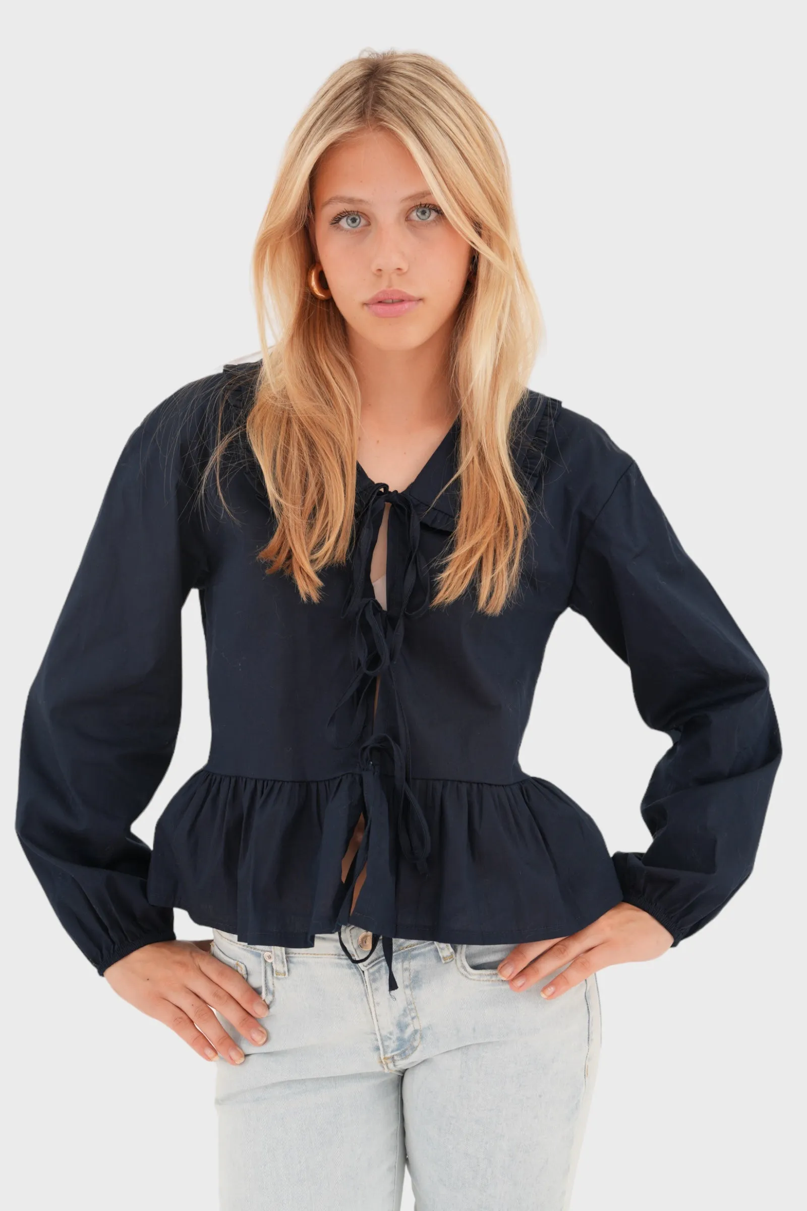 "Denmark" blouse navy