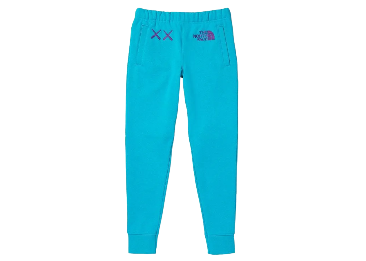 "KAWS x The North Face Youth Sweatpant Enamel Blue"